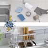 TATIU Sponge Sponge Kitchen Sponge Water Rust Stainless Sponge and Scrubber Washbasin Movable Detergent Scrubber Holder Holder, Holder, Rack, Flowing,