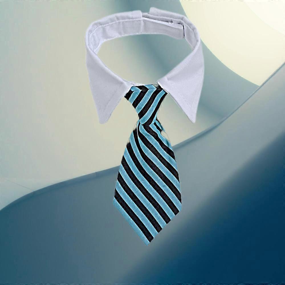 Bow Tie Dog Collar,djustable Pets Dog Cat Neck Ties Pet Necktie with Suit White Collar for Small and Medium Dogs Grooming AccessoriesS