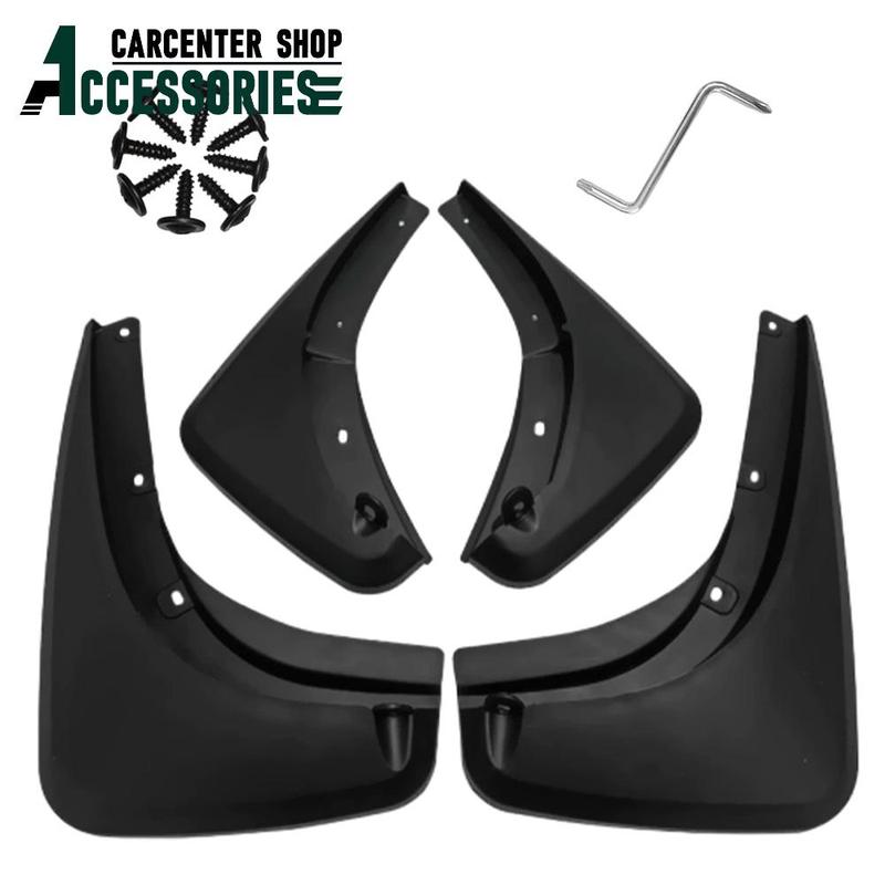 Fender Mudflaps Mud Flaps Guard Mudguards for Jeep Renegade 2015-2024 Black