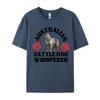 Australian Cattle Dog Whisperer Tshirts All Cotton Unisex Tops Tees Design TeeShirts Rife Basic Tshirts
