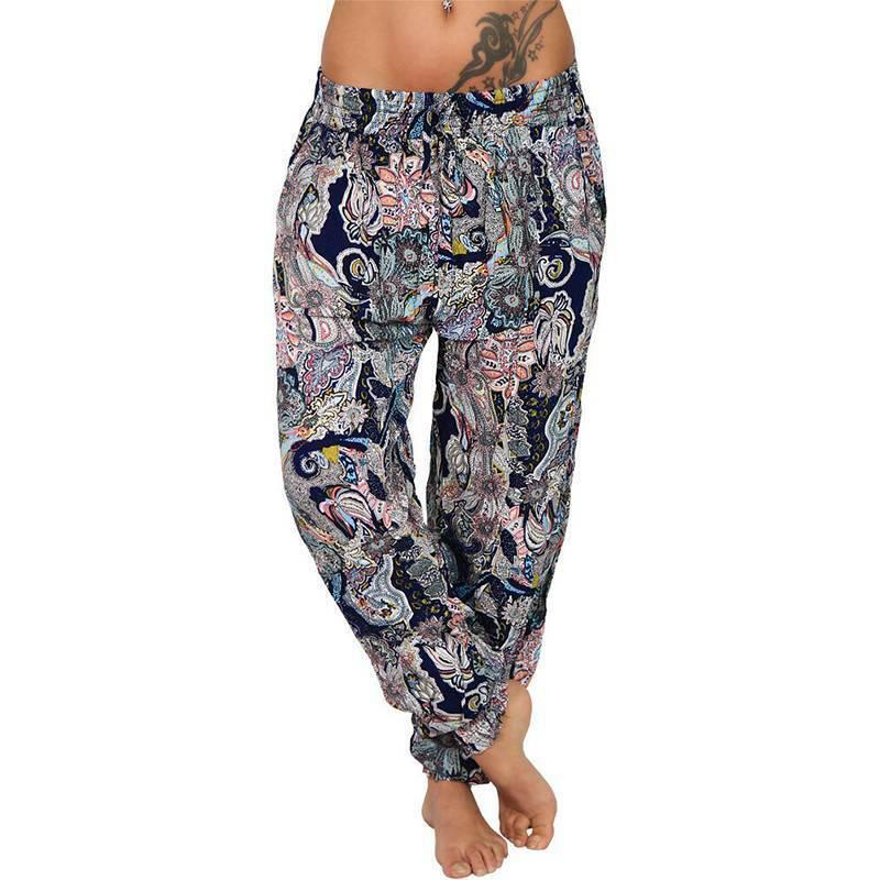 Paisley, 1X New Womens Plus Size Printed Alibaba Harem Pants Trousers Paisley, 1X New Womens Plus Size Printed Alibaba Harem Pants Trousers