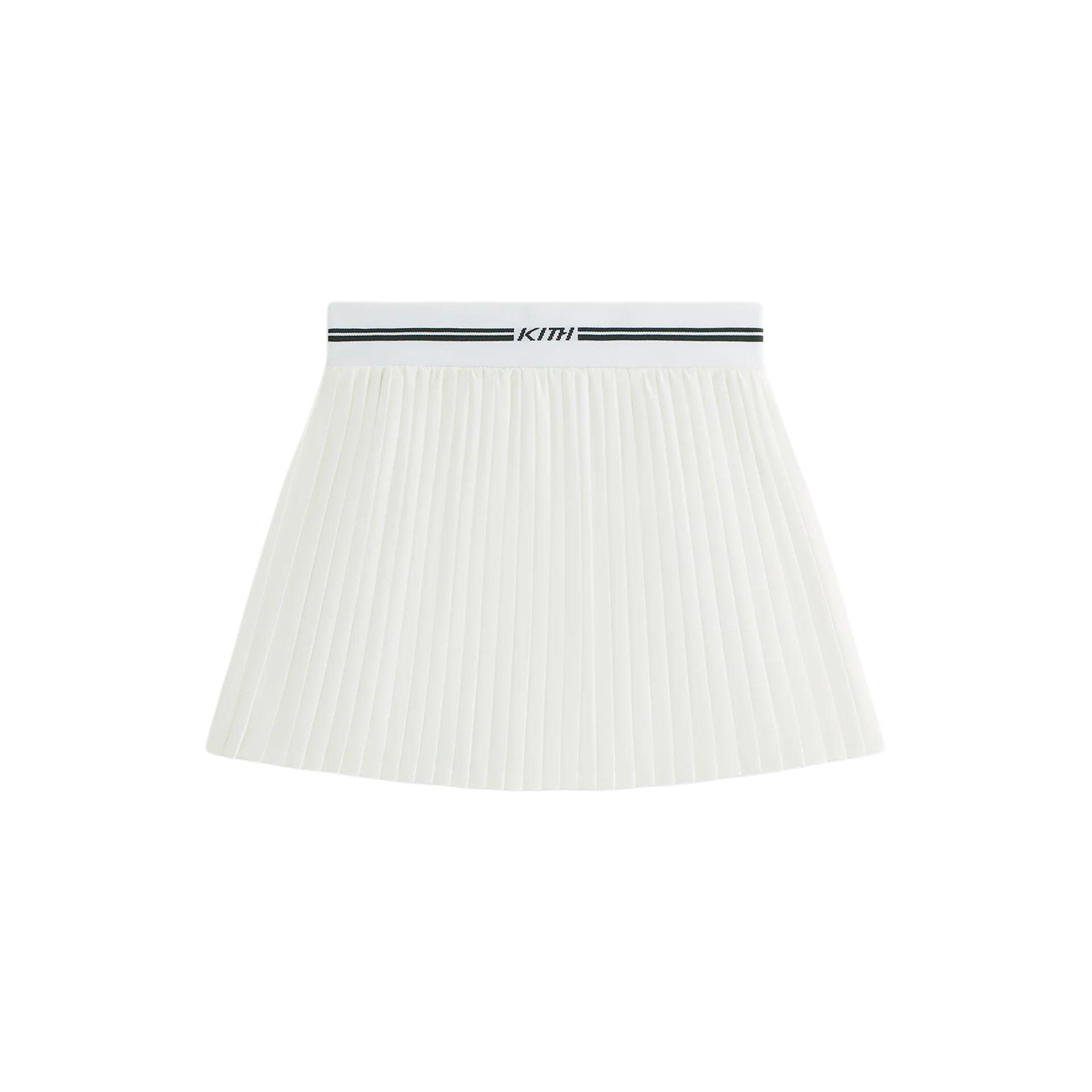 

Kith Amaya II Fashion Versatile Comfortable Pleated Casual Skirt Women skirts White KHW060517-101 S