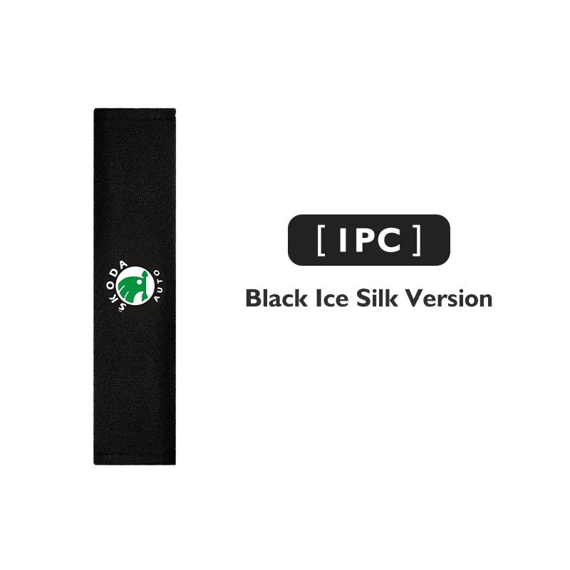 PTHT3 Car Interior Belt Cover Safety Belt Shoulder Protector Mats Auto Accessories For Skoda Kamiq MK3 Roomster Rapid Kodiaq Karoq