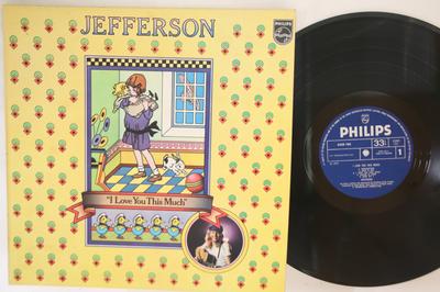 LP Record JEFFERSON - I Love You This Much 6308166 PHILIPS 1973 UK Rock Used