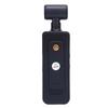 4K HD WiFi Action Camera 180 Degree Rotating Lens Handheld Camera with LED Light APP for Outdoor Sports Travel