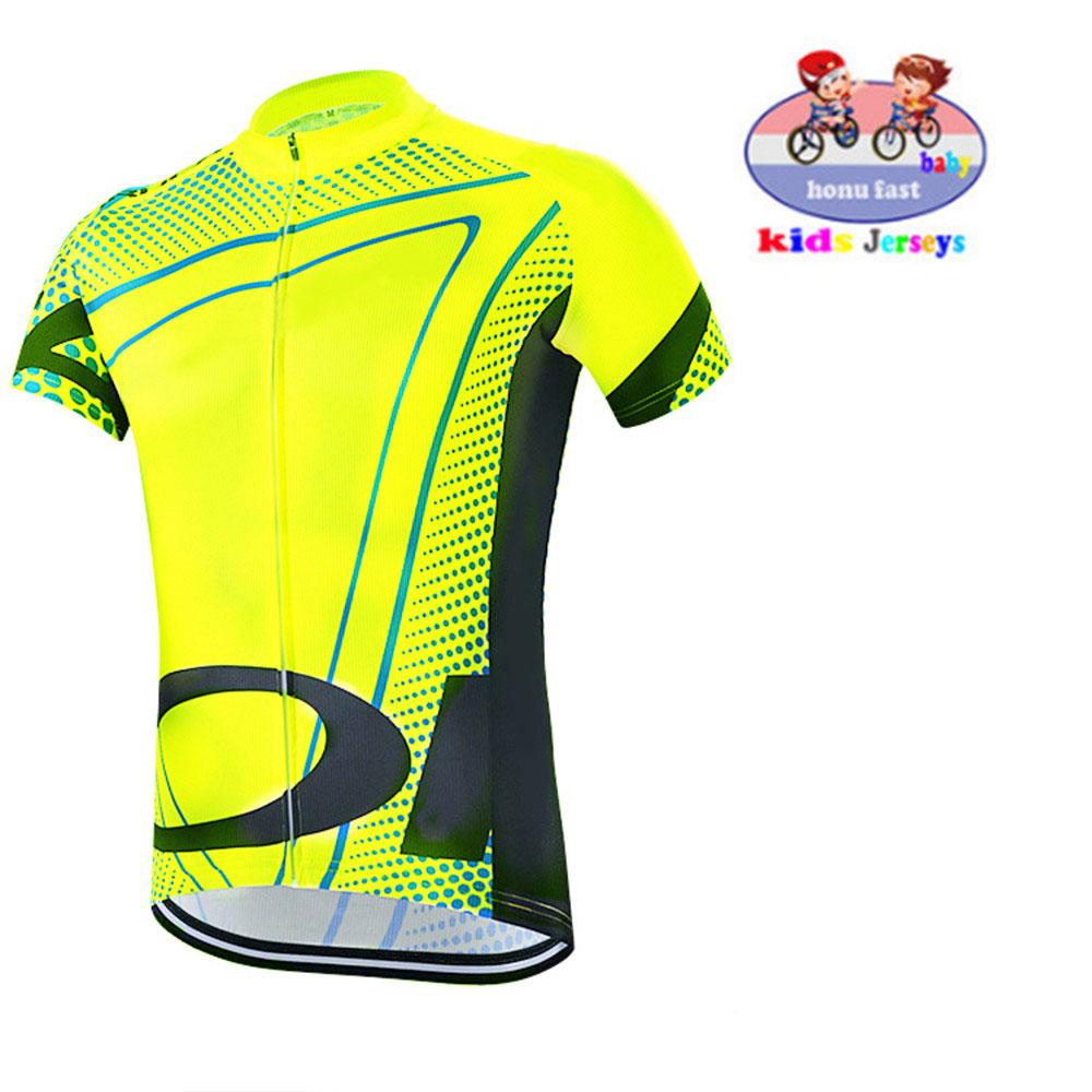 

2026 Summer Breathable Cycling Suit Set Kids Bike Suit Short Sleeve Quick Dry Breathable Boy Outdoor Riding Bike MTB Clothing Cycling Jersey S