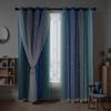 Children's Room Curtains with Eyelets, Voile Eyelet Curtains, Star Curtains