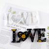 DIY Home Family Love Epoxy Resin Casting Mould Ornament Making Silicone Mold