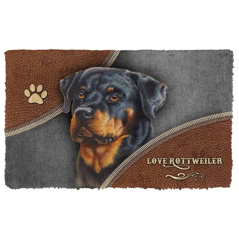 rottweiler doormat