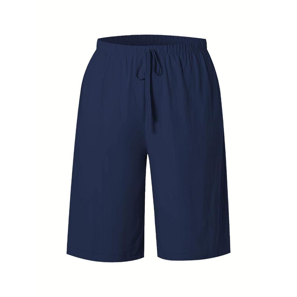 Ladies, Casual Pants, Fashionable, Solid Color, Cropped Pants, Mid Length Pants