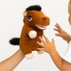 Storytelling Animal Little Horse Puppet Simulation Hand Finger Story Puppet  Kid Gift