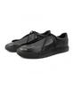 Yase [Italy Leather] Ss1 Soft Sneakers Black