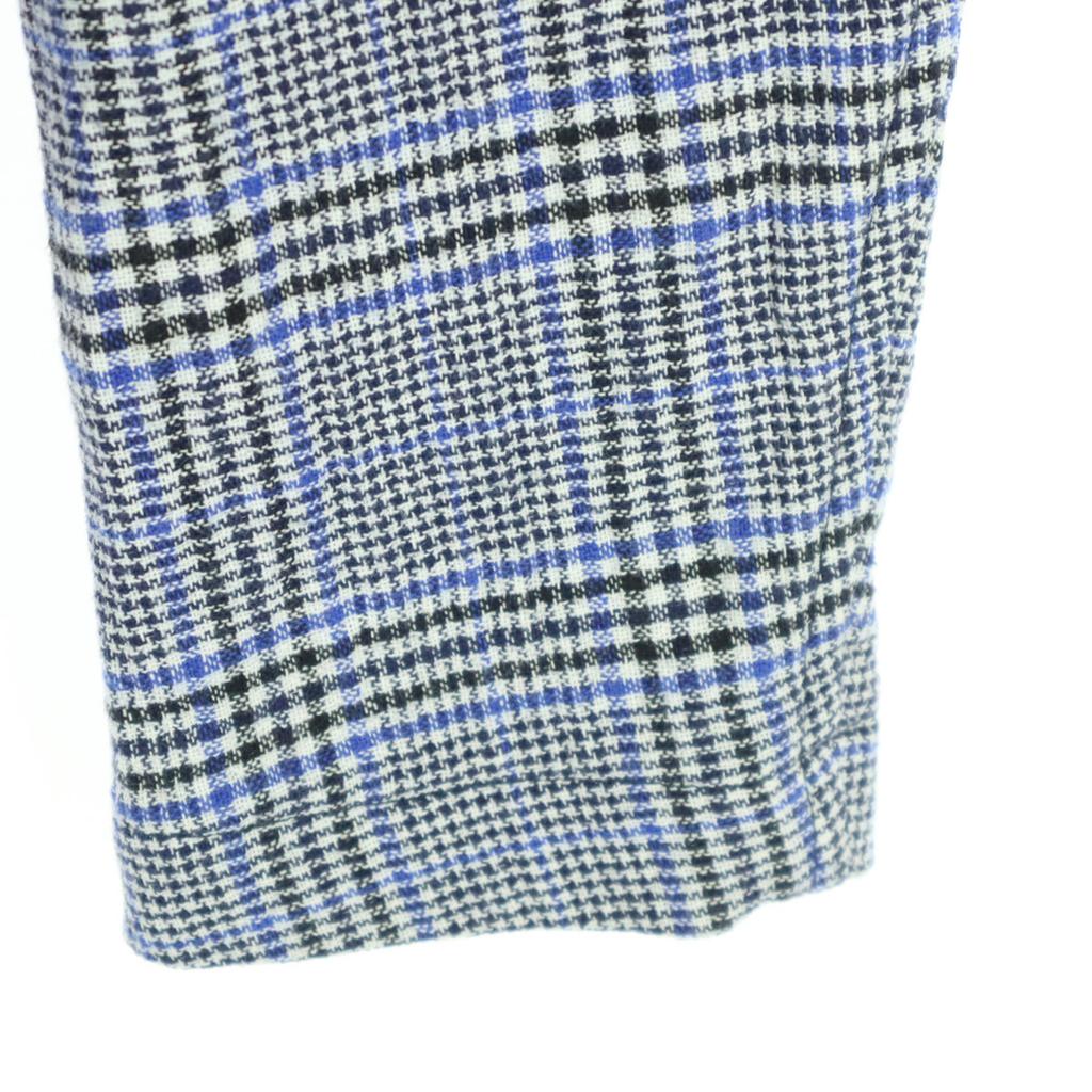 unused GREY DANIELE ALESSANDRINI Check Pattern Long sleeve tailored jacket Men's Used