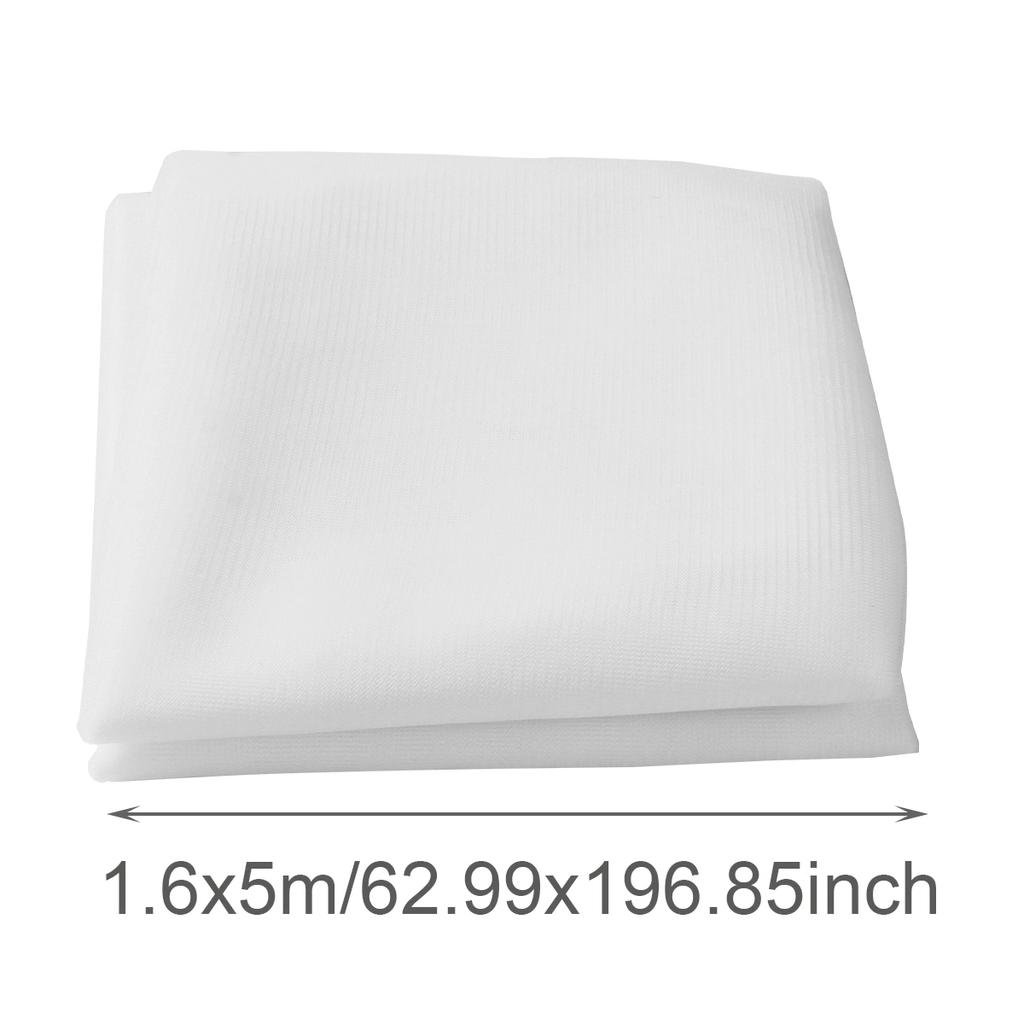 White Wedding Decoration Tulle Roll Crystal Organza Sheer Fabric For Wedding Birthday Party Backdrop Weeding Chair Sashes Decor