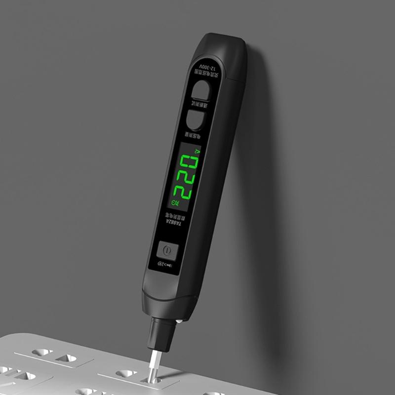 Digital Voltages Detectors Pen Rechargeable USB Breakpoint Locators Voltages Measurement Tool For Electrical Circuit Testing