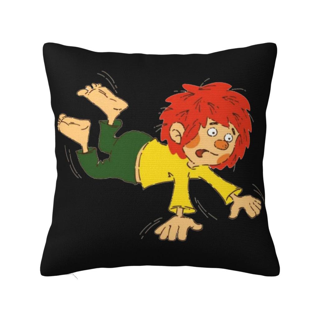 Pumuckl Blume  Figur  Square Pillowcase Cushion Cover Comfort Pillow Case Throw Pillow Cover for Home Sofa Living Room