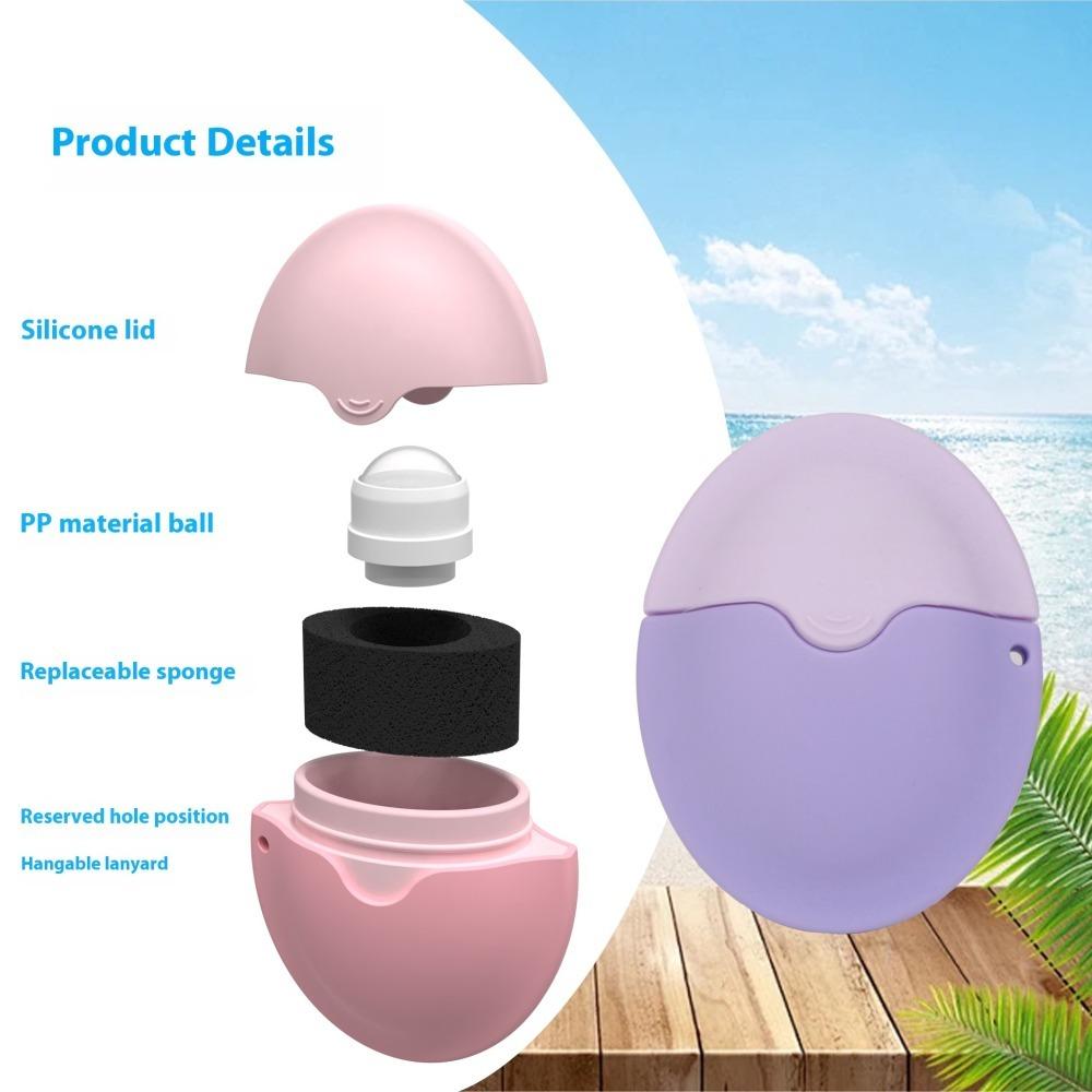 Stitching Color Isolation Lotion Cream Bottles Refillable Sunscreen Lotion Applicator  Camping Tool