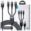 Cable Joyroom Multi-Use Series S-A18 3in1 Usb-A - Lightning / Usb-C / Micro Usb 1.2M - Black
