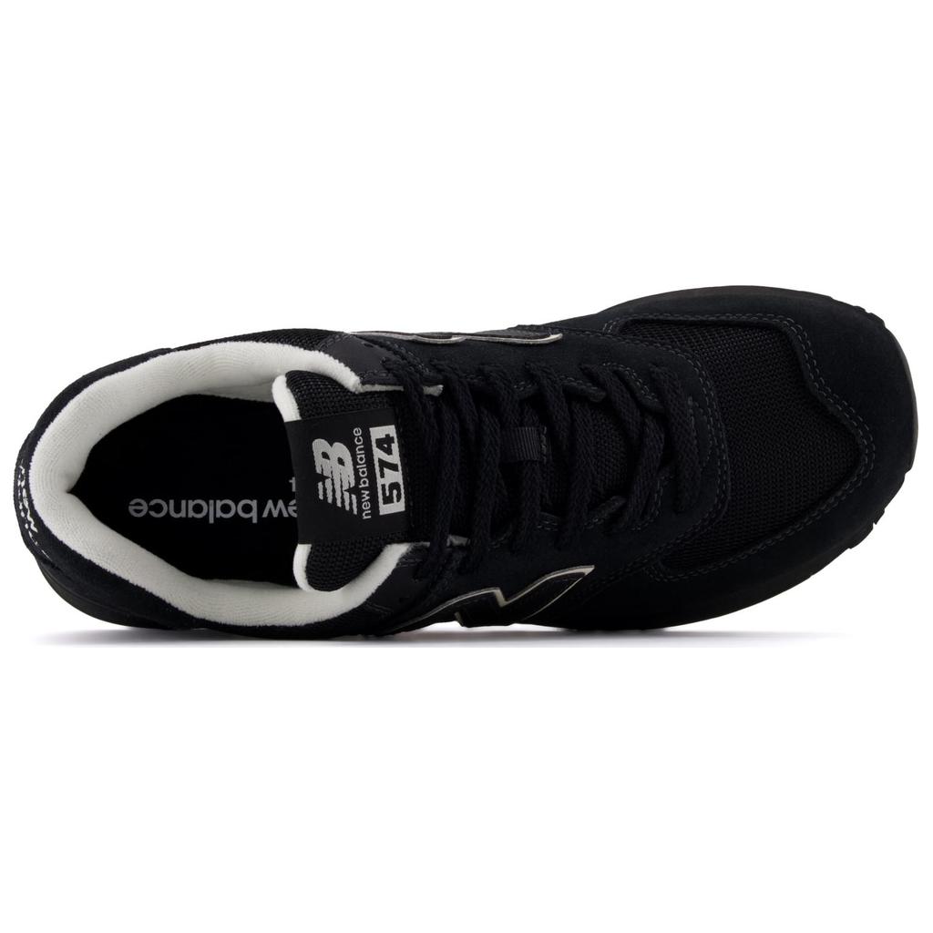 Niko And ... X New Balance NB 574 Low Top Casual City Commute Running Shoes Unisex Black Sneakers U574NAB