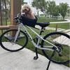 Bicicleta de Carretera de Montaña Asiento Delantero para Perro Canasta para Mascotas Accesorios de Viaje Portátil Transportín para Gatos y Perros Viajes para Mascotas Extraíble