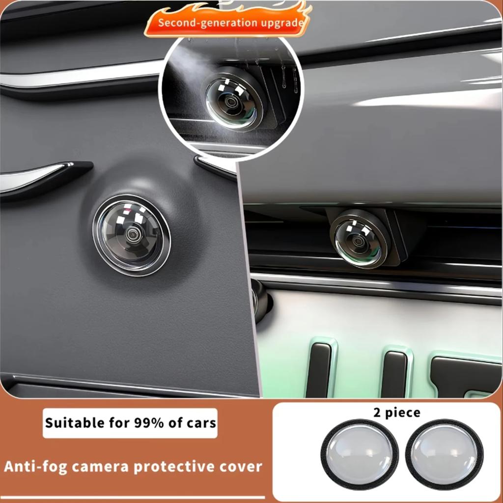 1/2/4 Pcs Car Camera Lens Protector Cover Advanced Scratch Car Camera Lens Guard Waterproof And Dustproof Protection Accessories