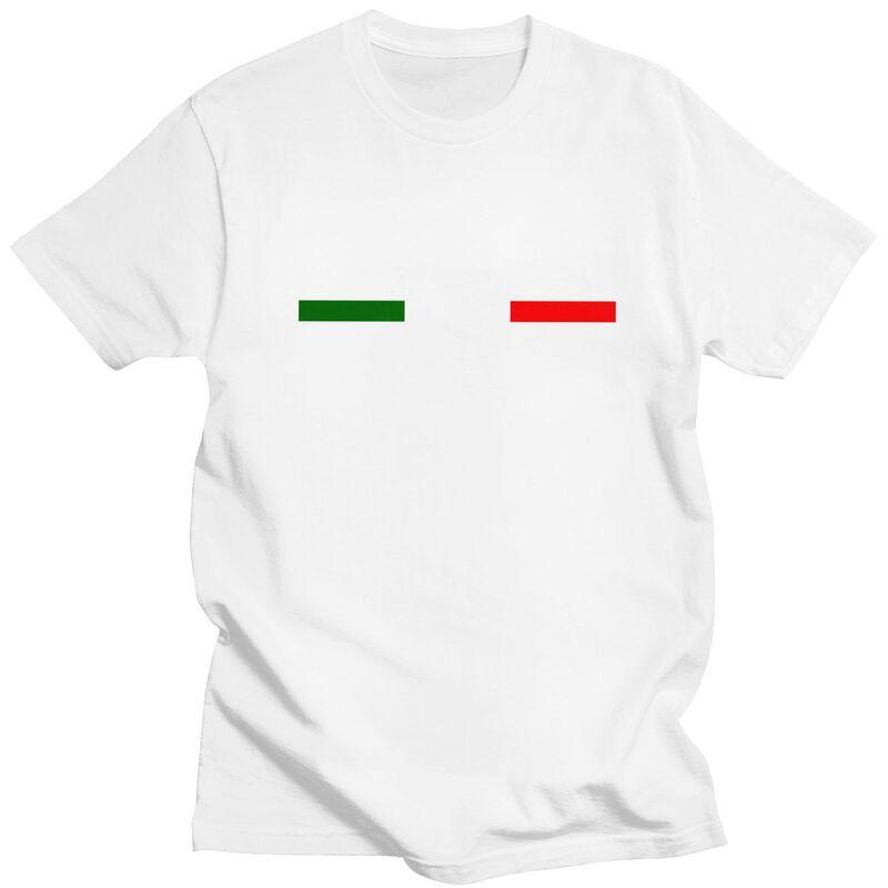 Custom Italy Flag T Shirts for Men Pure Cotton Tees Italian Proud Tshirt Tshirt Clothes