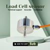Tension Rod Load Cell Display Stainless Steel High Precision Force Sensor for Automation Industrial Weighing Robotic