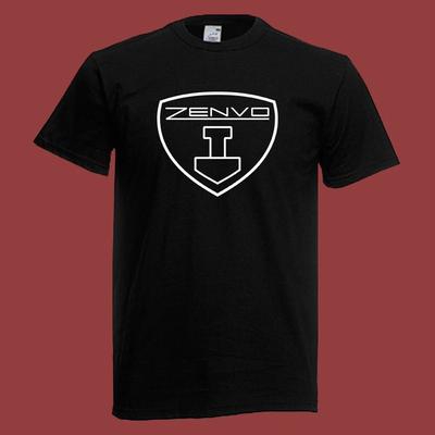 T-shirts Hommes et Femmes Zenvo Voiture de Course Hommes Noir Taille S-5XL