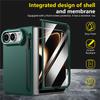 For iphone Duo 5G Case S Pen With Screen Glass Hinge Protection Cover For iphoneDuo Metal Lens Bracket Stand Holder Cover