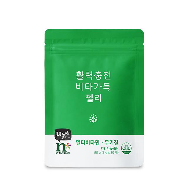 Energy-boosting, vitamin-filled jelly (60 pieces, 30-day supply)