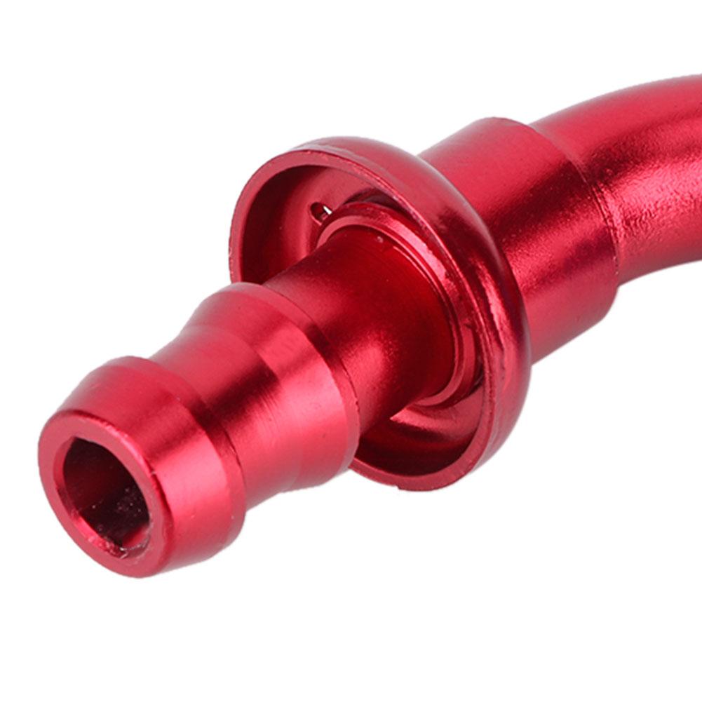 AN6 Straight Push On Lock Oil Gas Fuel Line Hose End Male Fitting