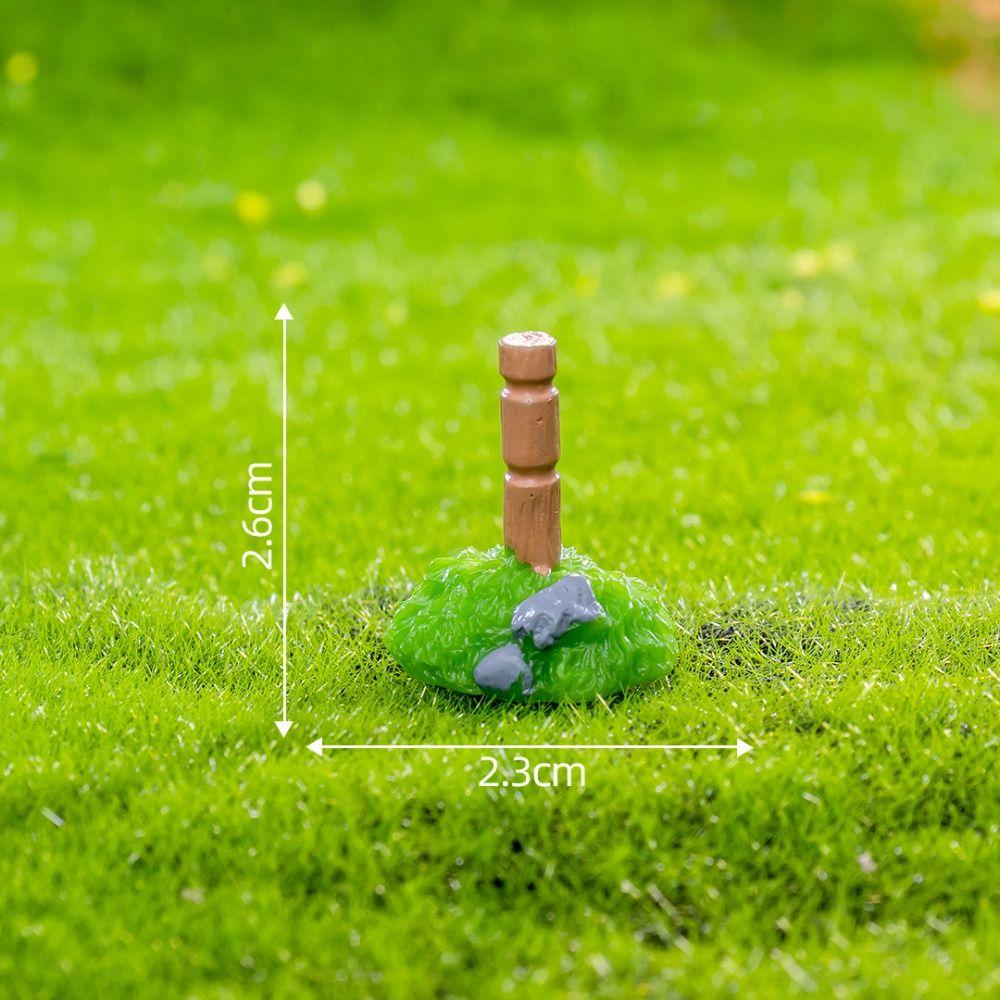 DIY miniaturní figurky Pryskyřice Miniaturní figurka zvířat Socha nových zvířat