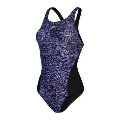 Womens/Ladies Snake Print One Piece Swimsuit