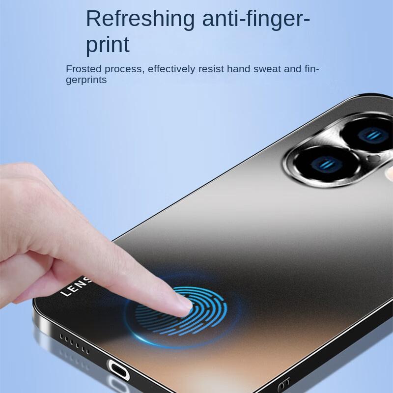 New iPhone 16 Pro Max Case: Matte Full Body Protective Cover with Shockproof Design