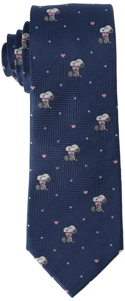 Tie Snoopy Necktie PN916146 Blue SNOOPY Business Brand Necktie Character Present [Peanuts]