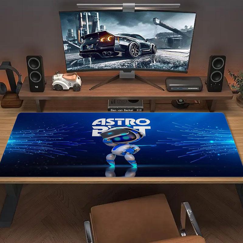 ASTRO BOT Large Size Mouse Pad Large Gaming Table Cushion Non-slip Laptop Tablet Big Mousepad XXL Mat Mini PC Playmat With Lock edge