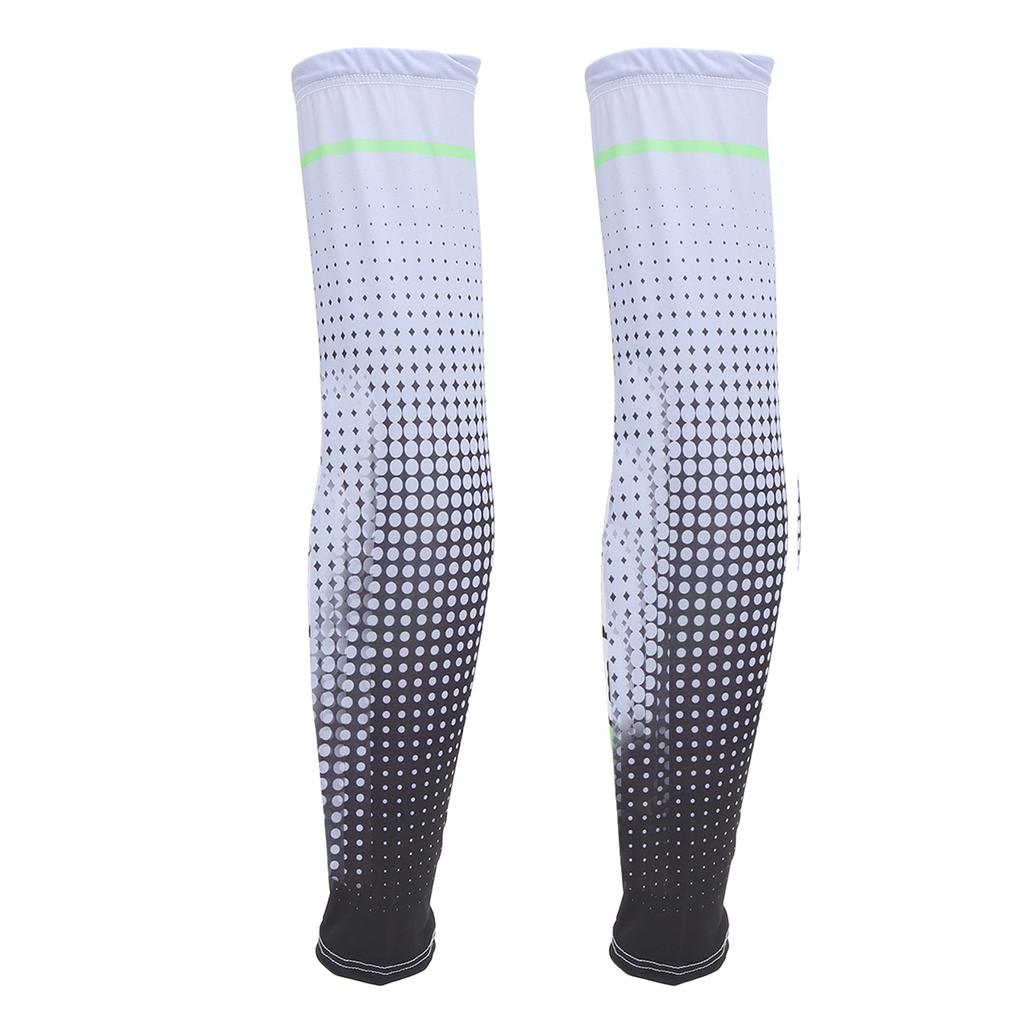 Arm Sleeves Sun Protection Elastic Breathable Cool Moisture Absorption Free Size Sun Sleeves for Sport Cycling Travel