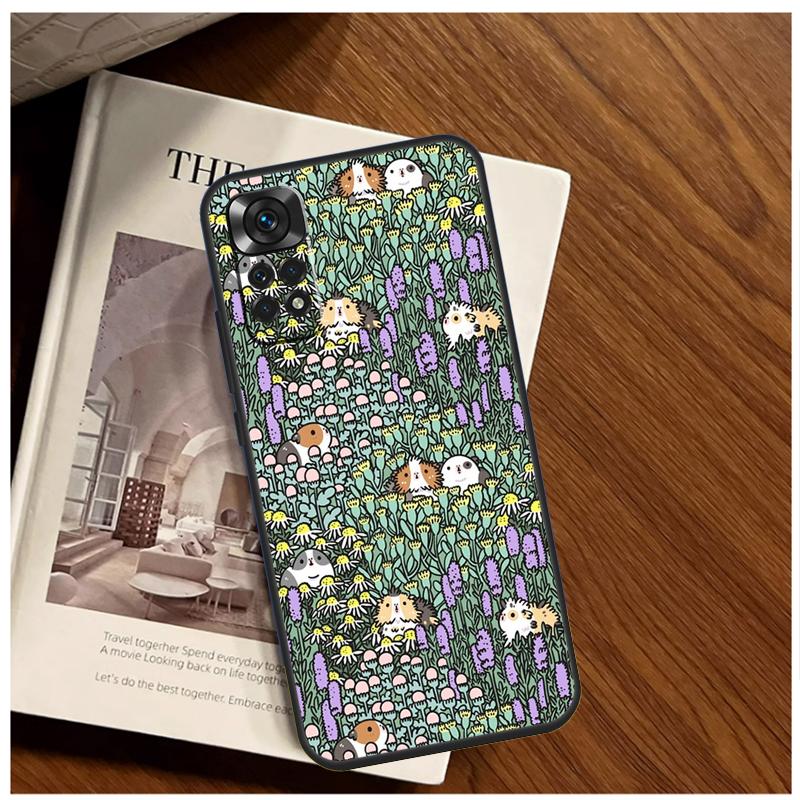 Guinea Pig Case For Xiaomi Redmi Note 12 10 9 11 13 Pro Plus 12S 10S 11S 9S Redmi 13C 10C 9C 12C Cover