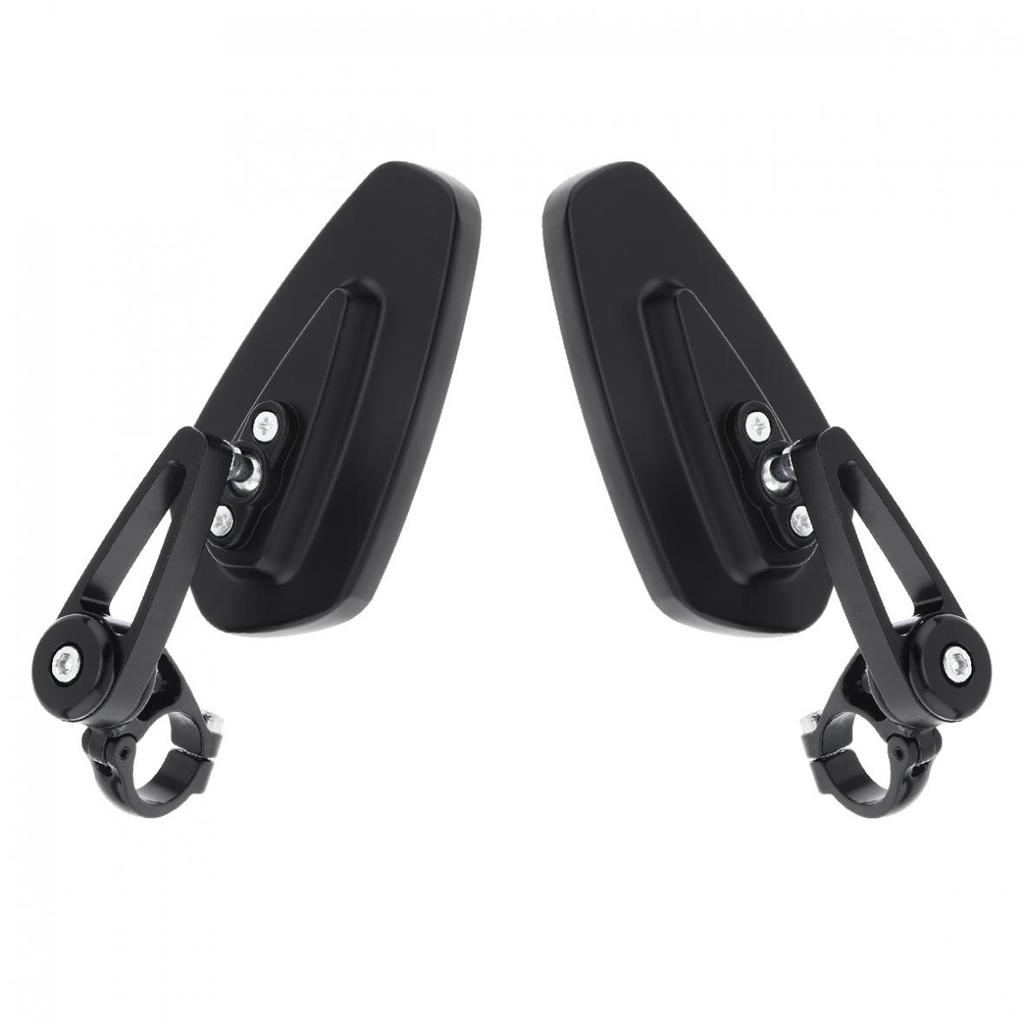2pcs 15.2CM Blue Lens MZS Motorcycle Bar End Mirrors Rear 2pcs 15.2CM Blue Lens MZS Motorcycle Bar End Mirrors Rear