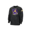 Air Los Angeles Lakers Courtside Statement Edition Langarm-T-Shirt 'Schwarz' Herren DV5747-010