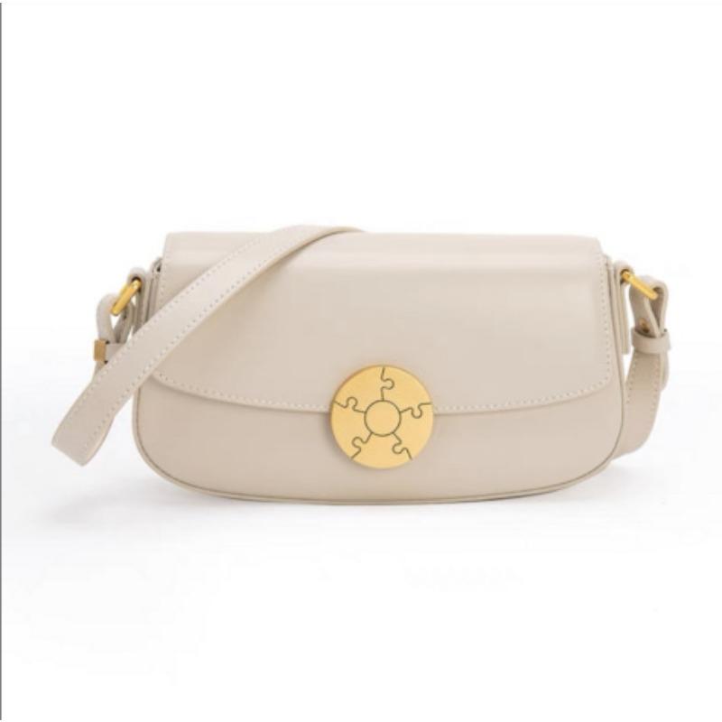 

Сумка через плечо Niche Design, французская ретро-сумка для свадьбы, высококачественная кожаная сумка через плечо для женщин белый