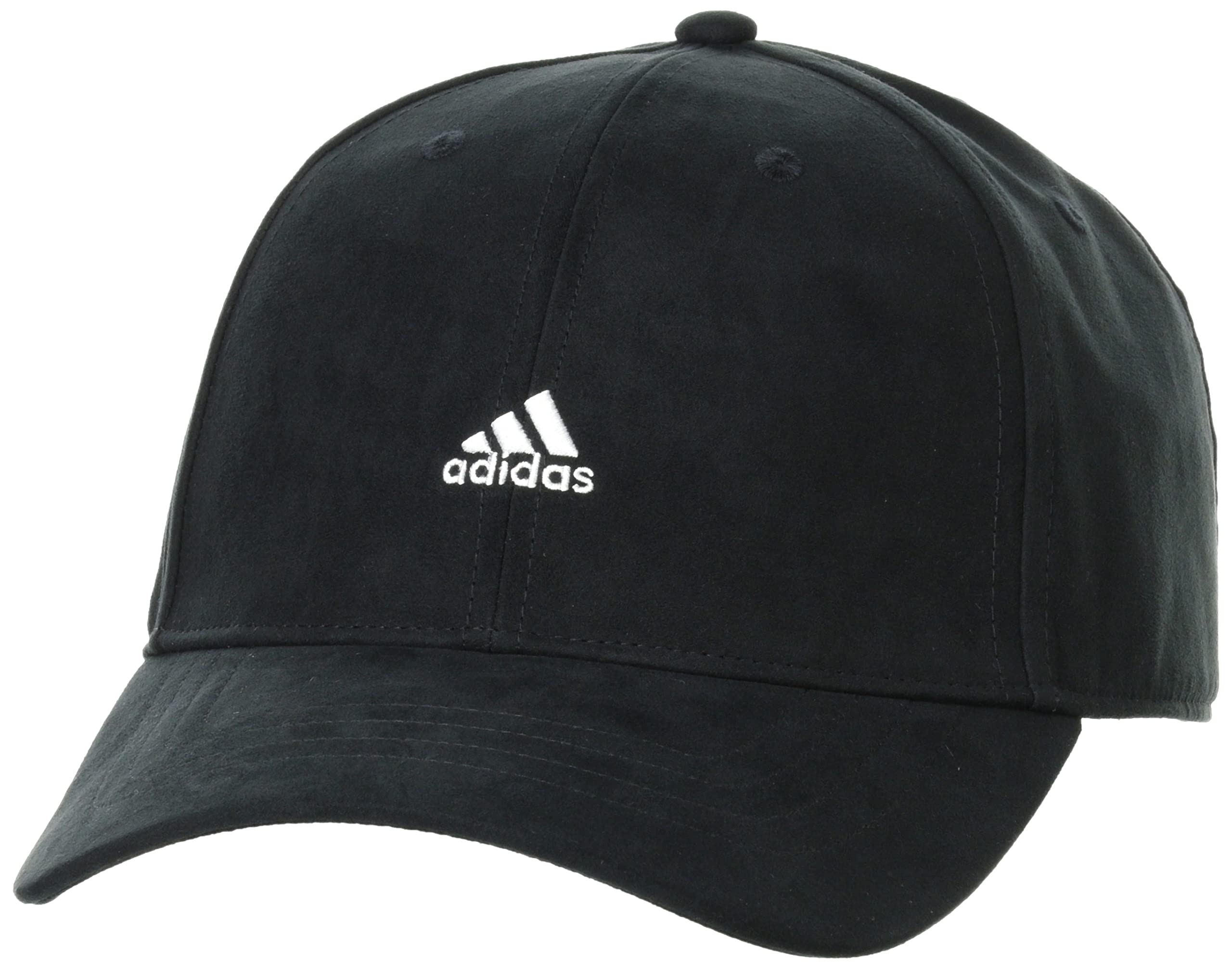 

Мужская кепка Adidas Golf с маленьким логотипом из замши OSFX, черная, чёрный