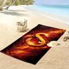 Galatasaray S Print Beach Towel, Large Soft Quick Dry Towel for Beach Camping Swimming
