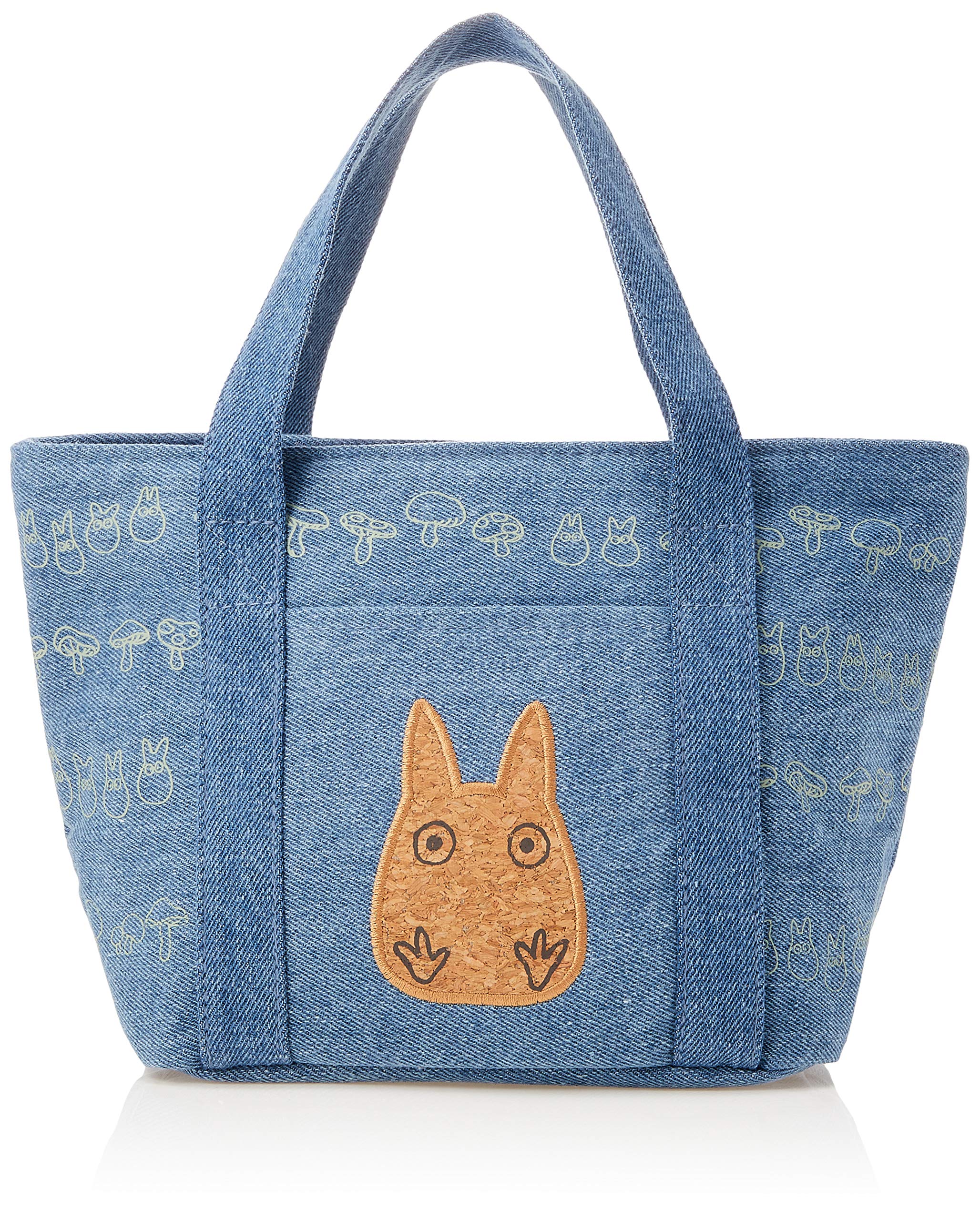 

Skater KBCO3 Denim My Neighbor Totoro Ghibli Insulated Bag with Cork Pocket