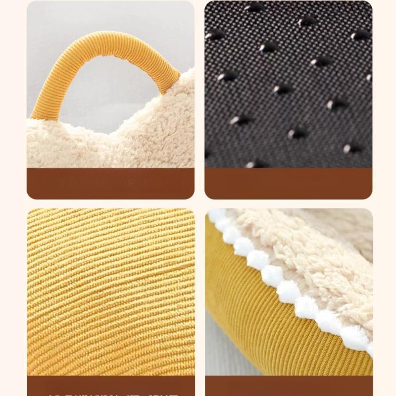 1pc Warm and Cold Resistant Love Pet Nest Removable and Washable Cat Sofa Thickened and Soft Skin Friendly Sleeping Nest Creative Design Pet House