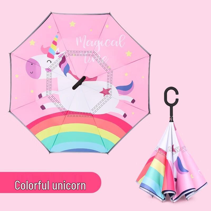 MAYDU Kids Double-Layer Reverse Umbrella