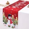 Christmas Table Runner Living Room Dining Table Decoration Christmas Printed Tablecloth
