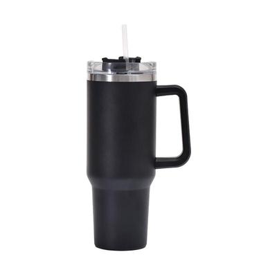 MRSIKEY 40oz Stainless Steel Insulated Tumbler with Handle & Straw