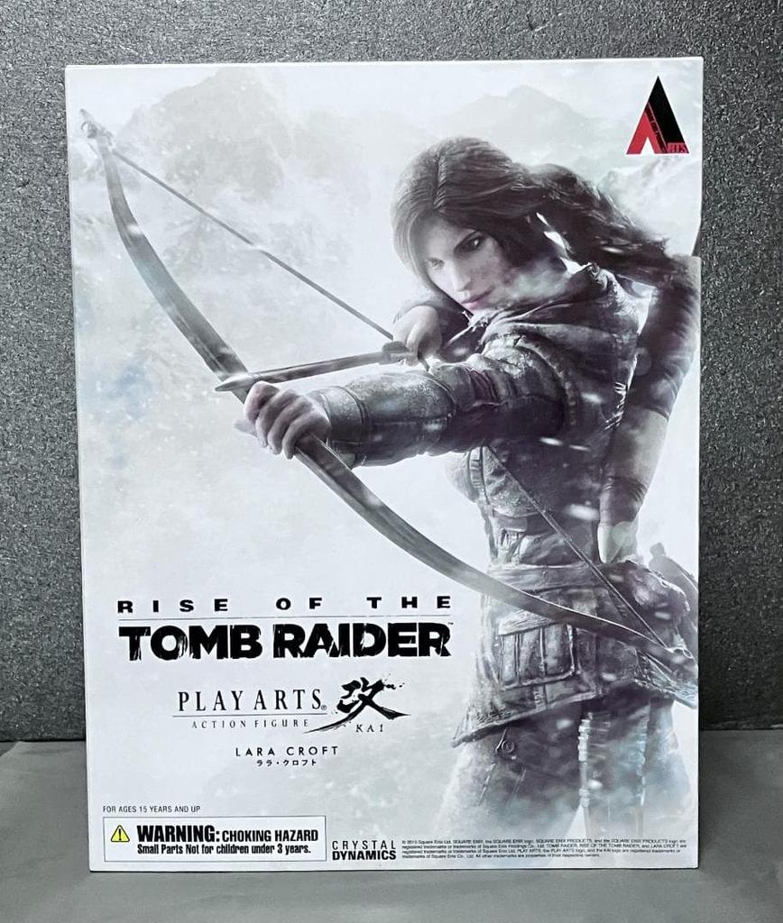 [USED] Play Arts Kai "Lara Croft" Tomb Raider Action Figure