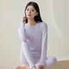 Langsha Women's Premium Double-Sided Brushed Thermal Underwear Set